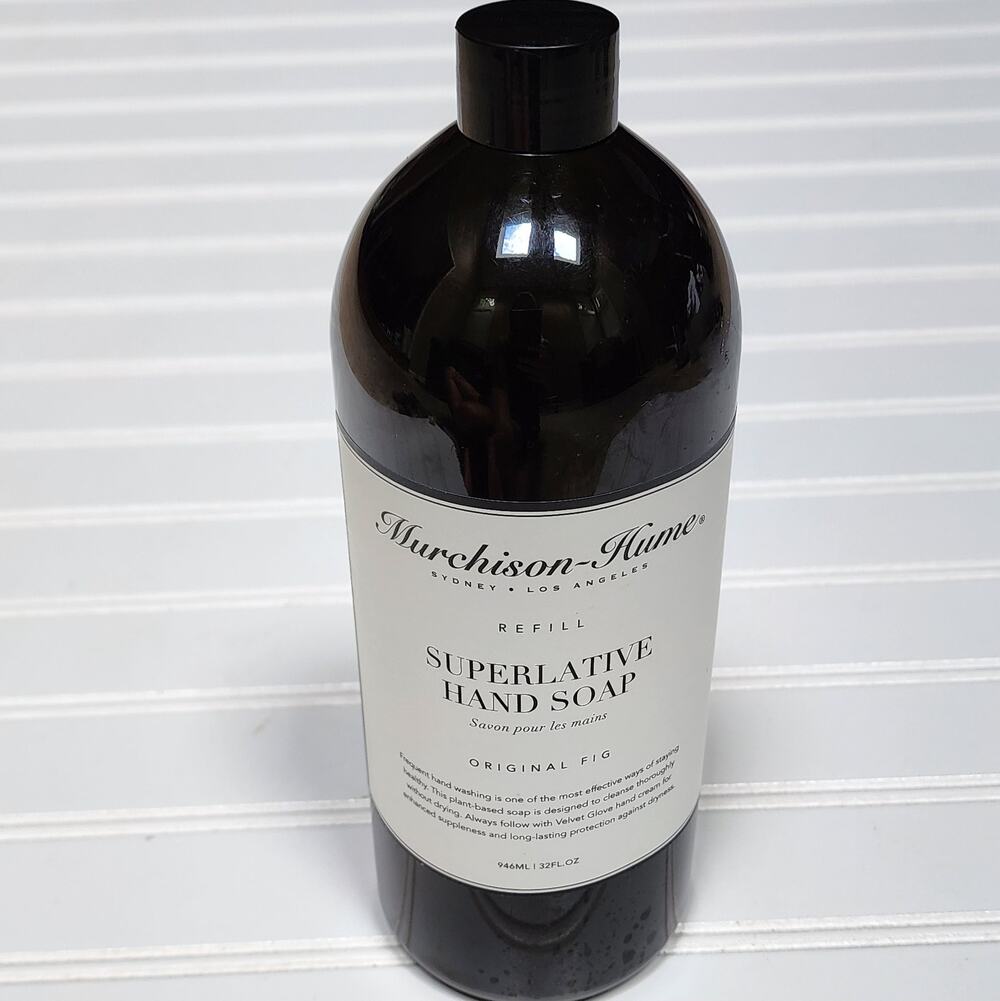 Murchison-Hume Superlative Hand Soap Refill 32oz Original Fig NWOT